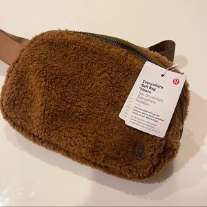 Lululemon Fleece Everywhere Belt Bag Brown